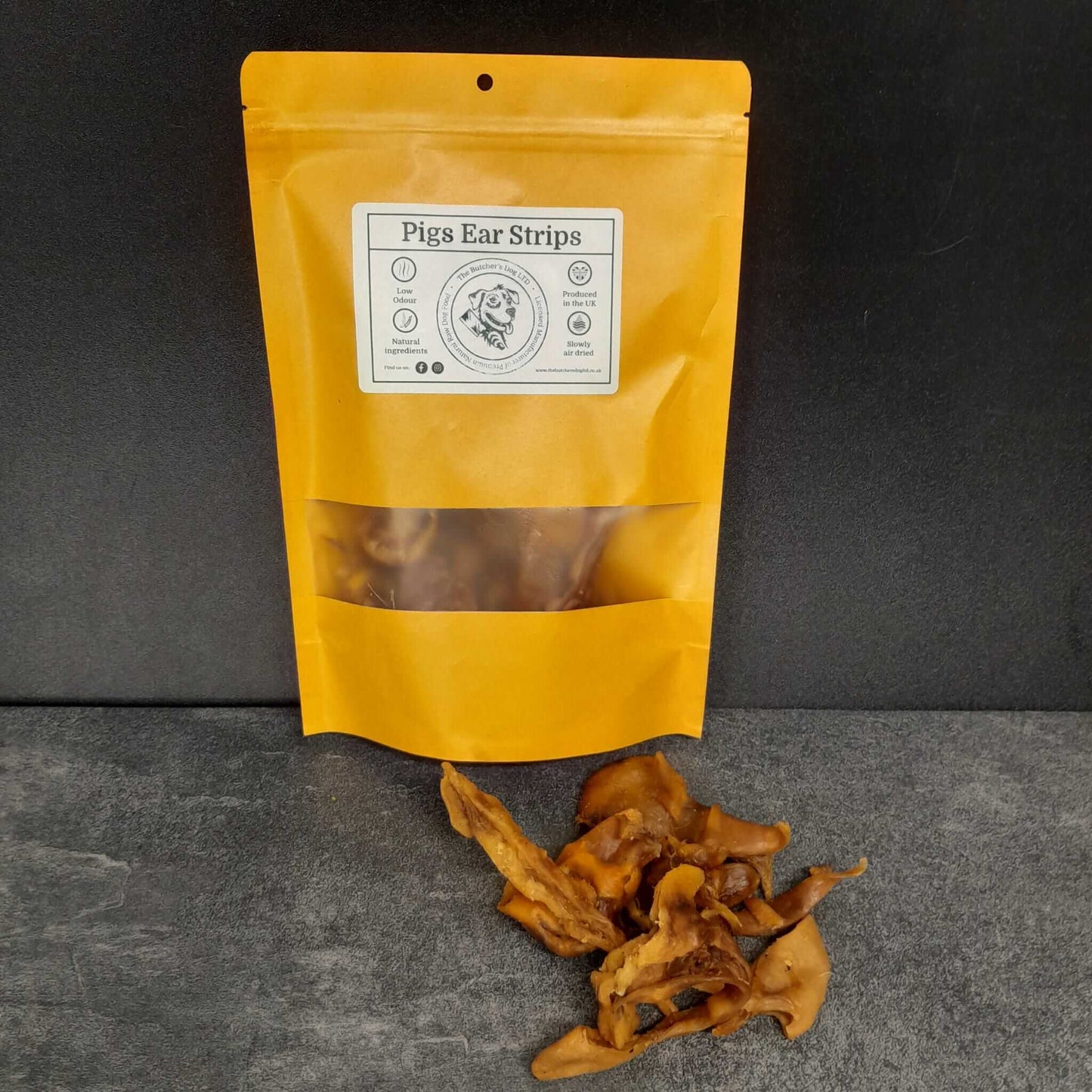 Pigs Ear Strips - The Butchers Dog Southport