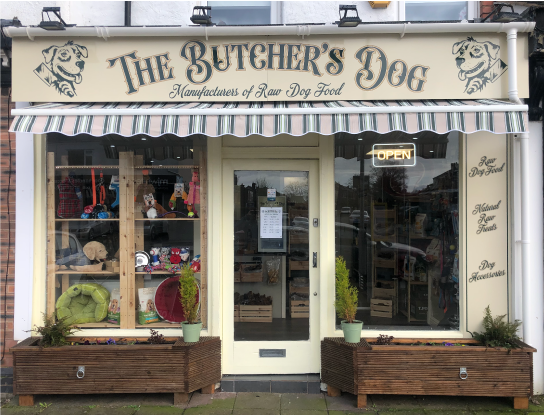 The Butchers Dog Southport Raw Dog Food Shop Front