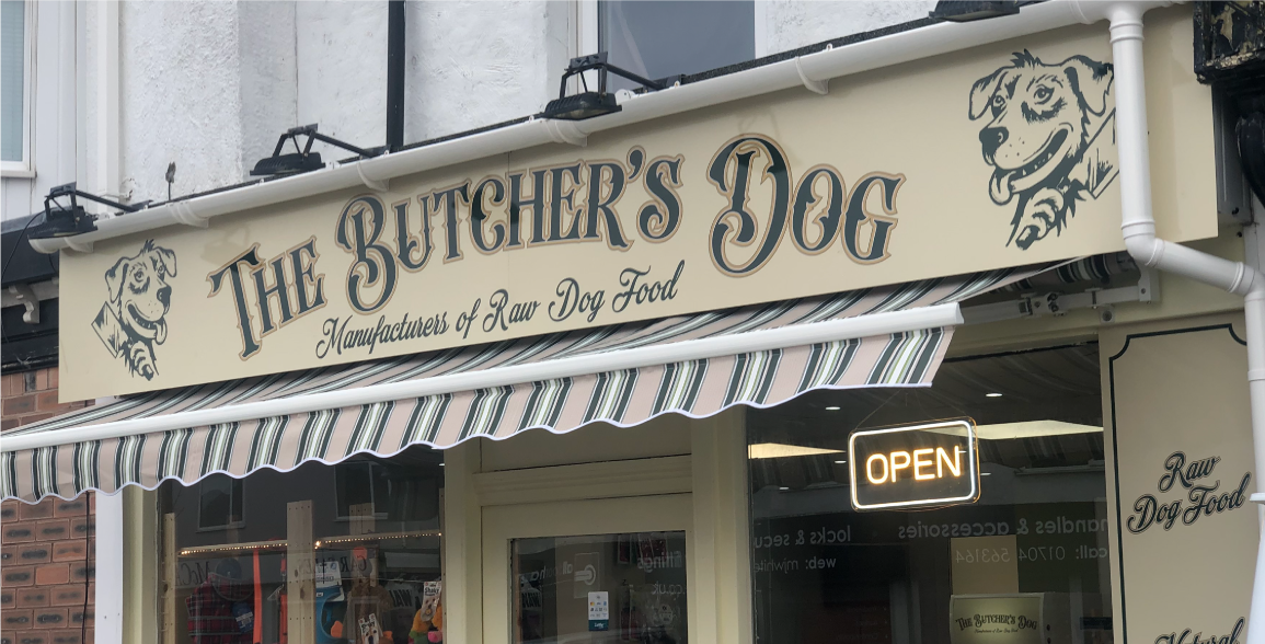 The Butchers Dog Southport Shop Front