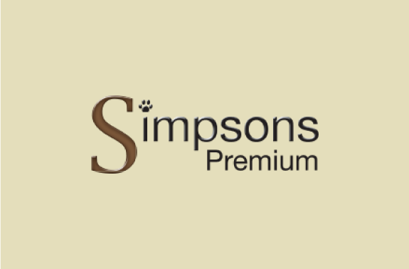 Simpsons dog food Logo